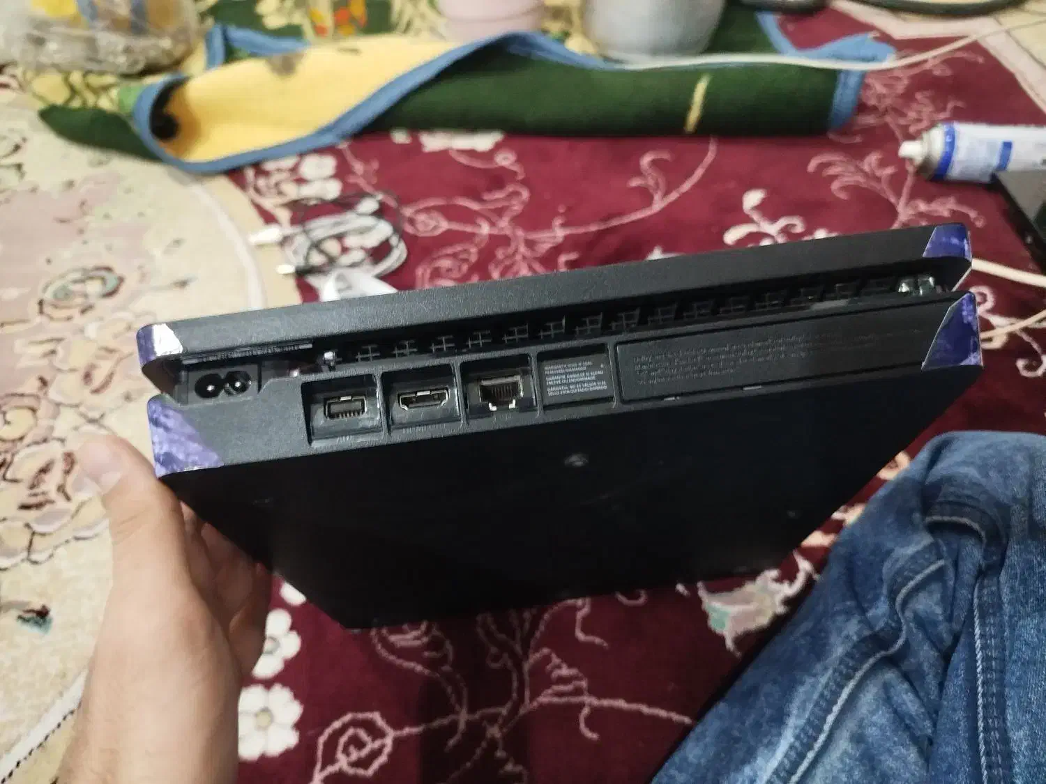 پلی استیشن 4 اسلیم دو دسته....|کنسول، بازی ویدئویی و آنلاین|نورآباد, |دیوار