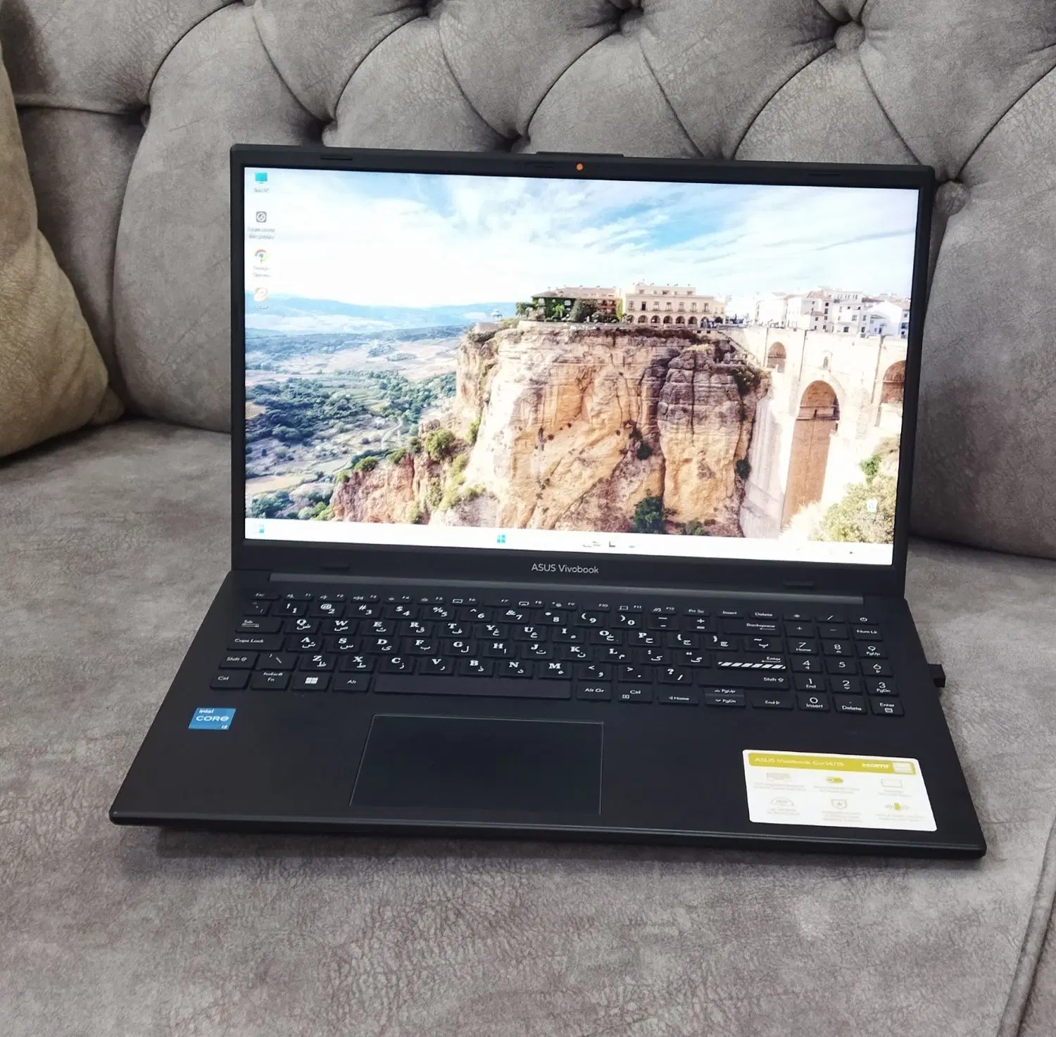 لپ تاپ ASUS نو نو کار نکرده|رایانه همراه|قم, زند آباد|دیوار
