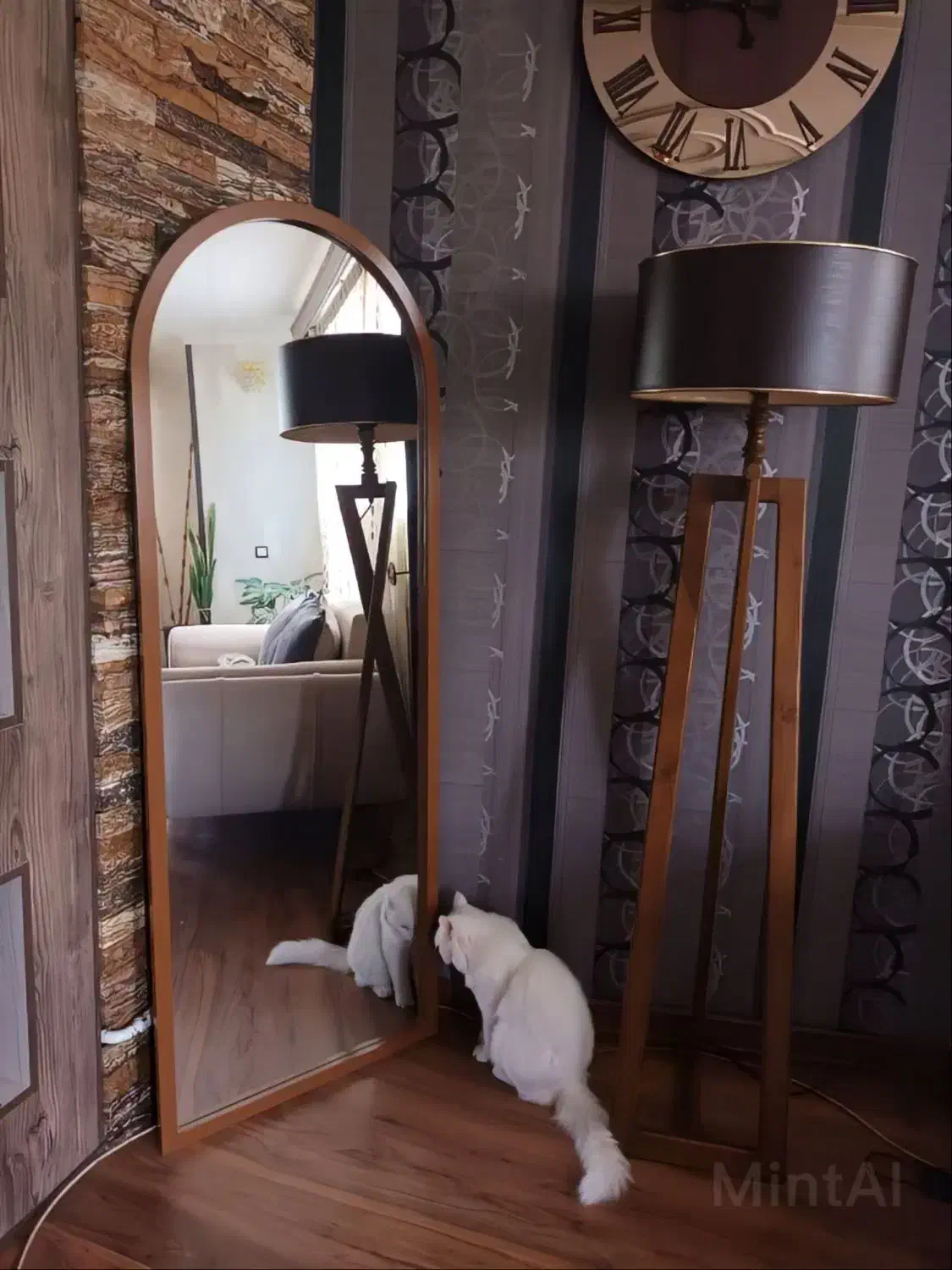 اینه گنبدی ام دی اف|آینه|خرم‌آباد, |دیوار