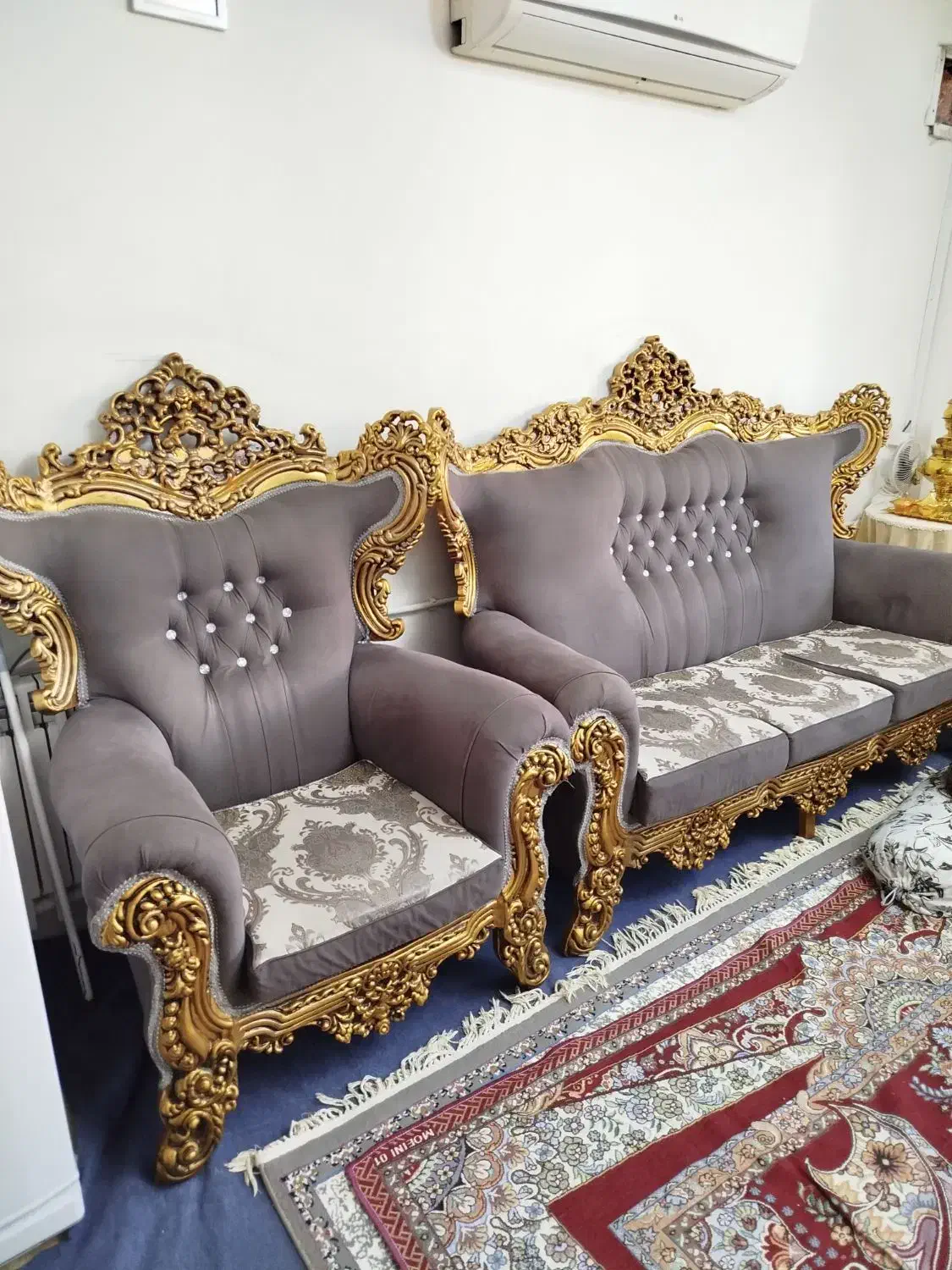 مبل 7نفره|مبلمان خانگی و میز عسلی|تهران, امیرآباد|دیوار