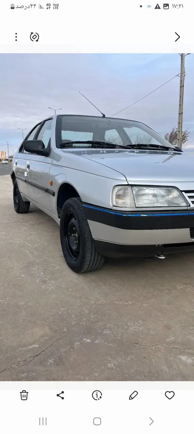 پژو ۴۰۵ در حد خشک ۵۴ هزار کار|خودرو سواری و وانت|تاکستان, |دیوار