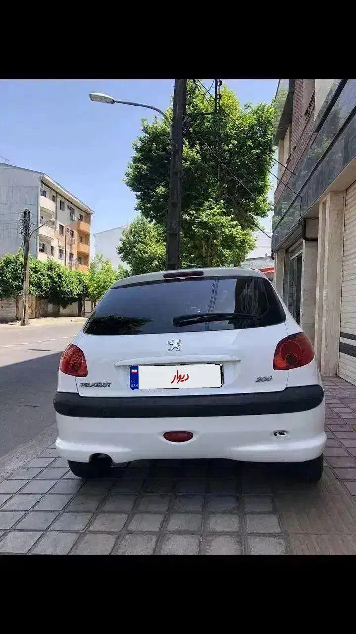 ۲۰۶تیپ۵|خودرو سواری و وانت|رشت, سعدی (تختی)|دیوار