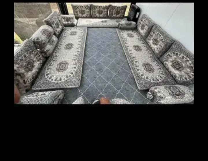 شاه نشین اعیون نشین ترمه دوز برای دکورسنتی|پشتی|رشت, توشیبا|دیوار