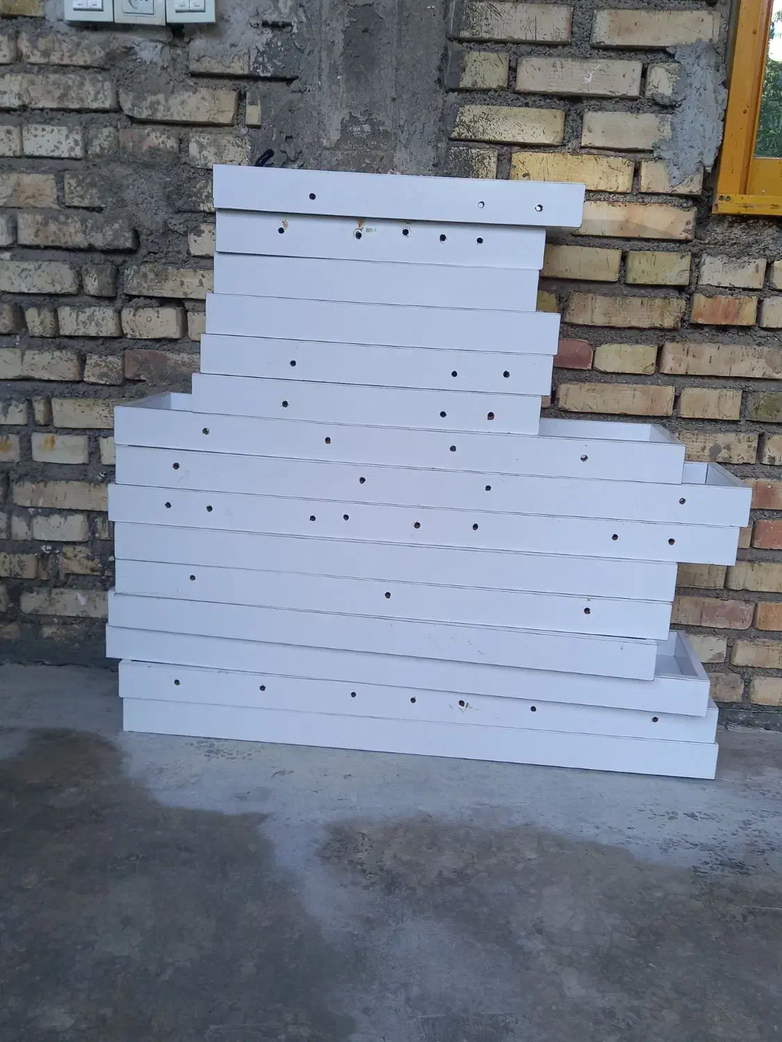 باکس  دکور وکمدمناسب برای مغازه|کتابخانه، شلف، قفسه‌های دیواری|مزرعه کتول, |دیوار