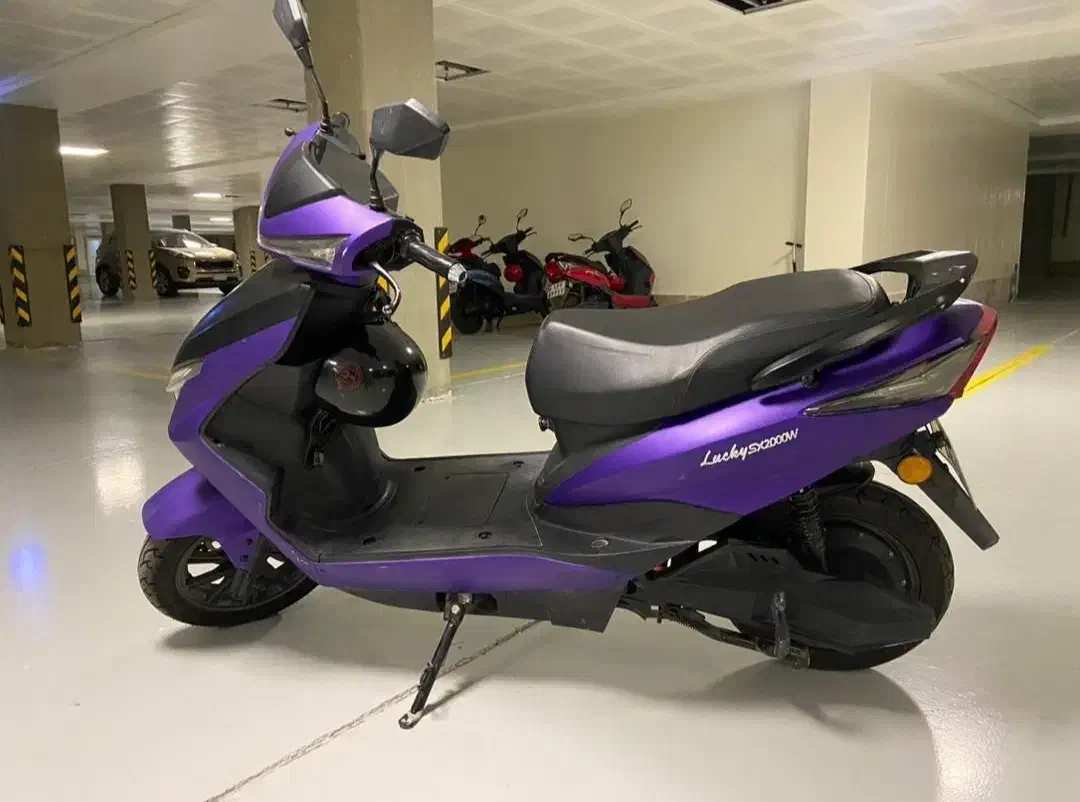 اجاره موتورشارژی صفرباباتری لیتیوم فست شارژباکلاه|موتورسیکلت|کیش, |دیوار