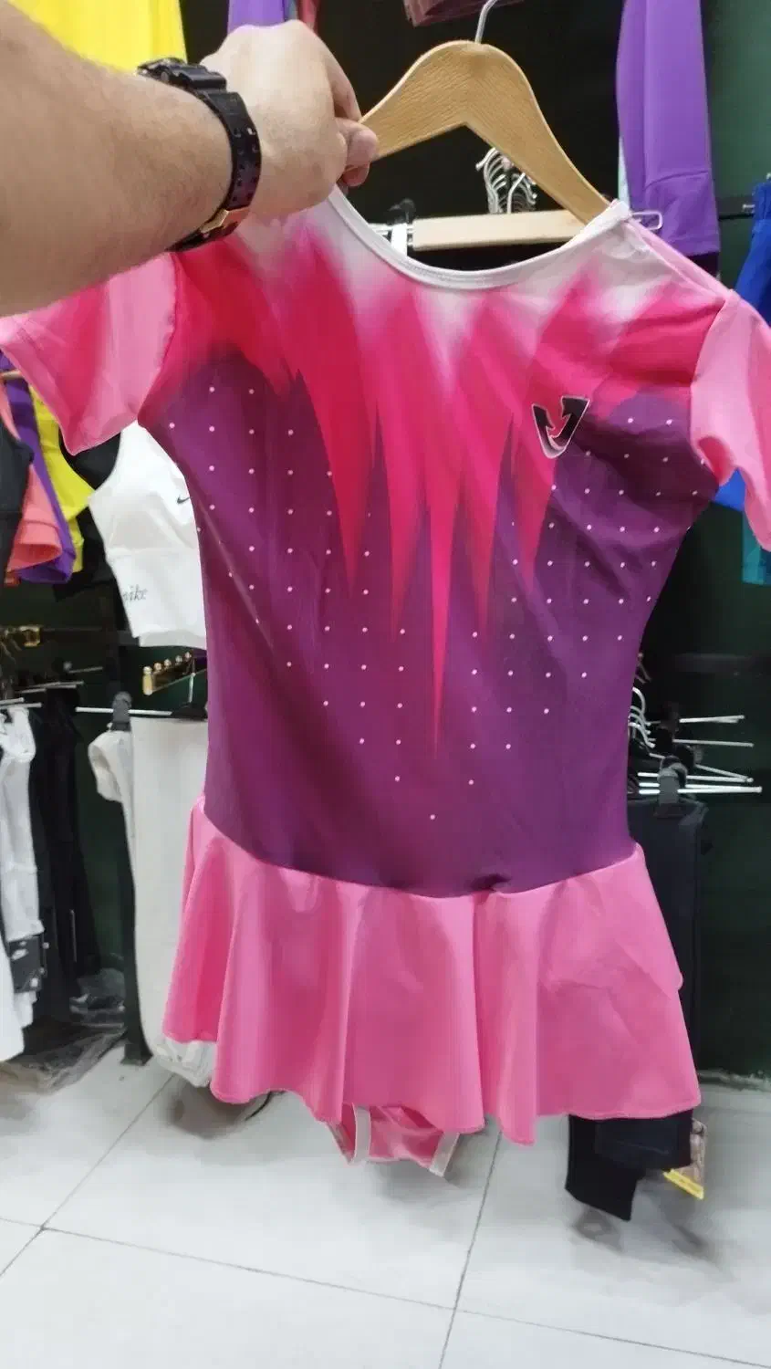 لباس ژیمناستیک دخترانه|کفش و لباس بچه|خرم‌آباد, |دیوار