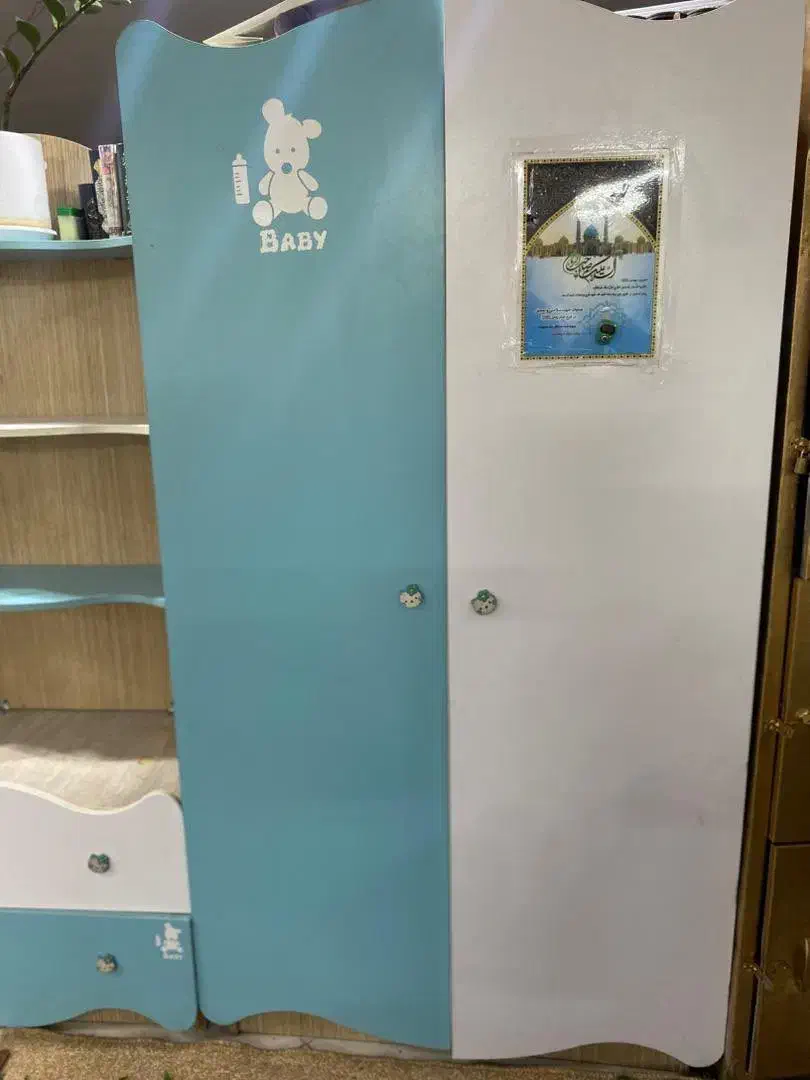 کتابخونه و کمد و کشو کودک در حد نو|اسباب و اثاث بچه|تهران, وردآورد|دیوار