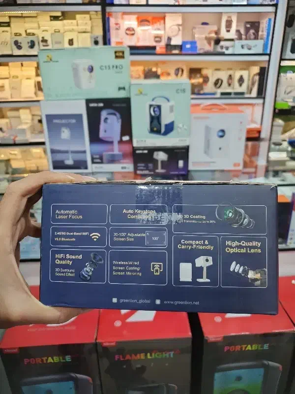 ویدیو پرژکتور گرین لاین سینما خانگی|تلویزیون و پروژکتور|گرگان, |دیوار