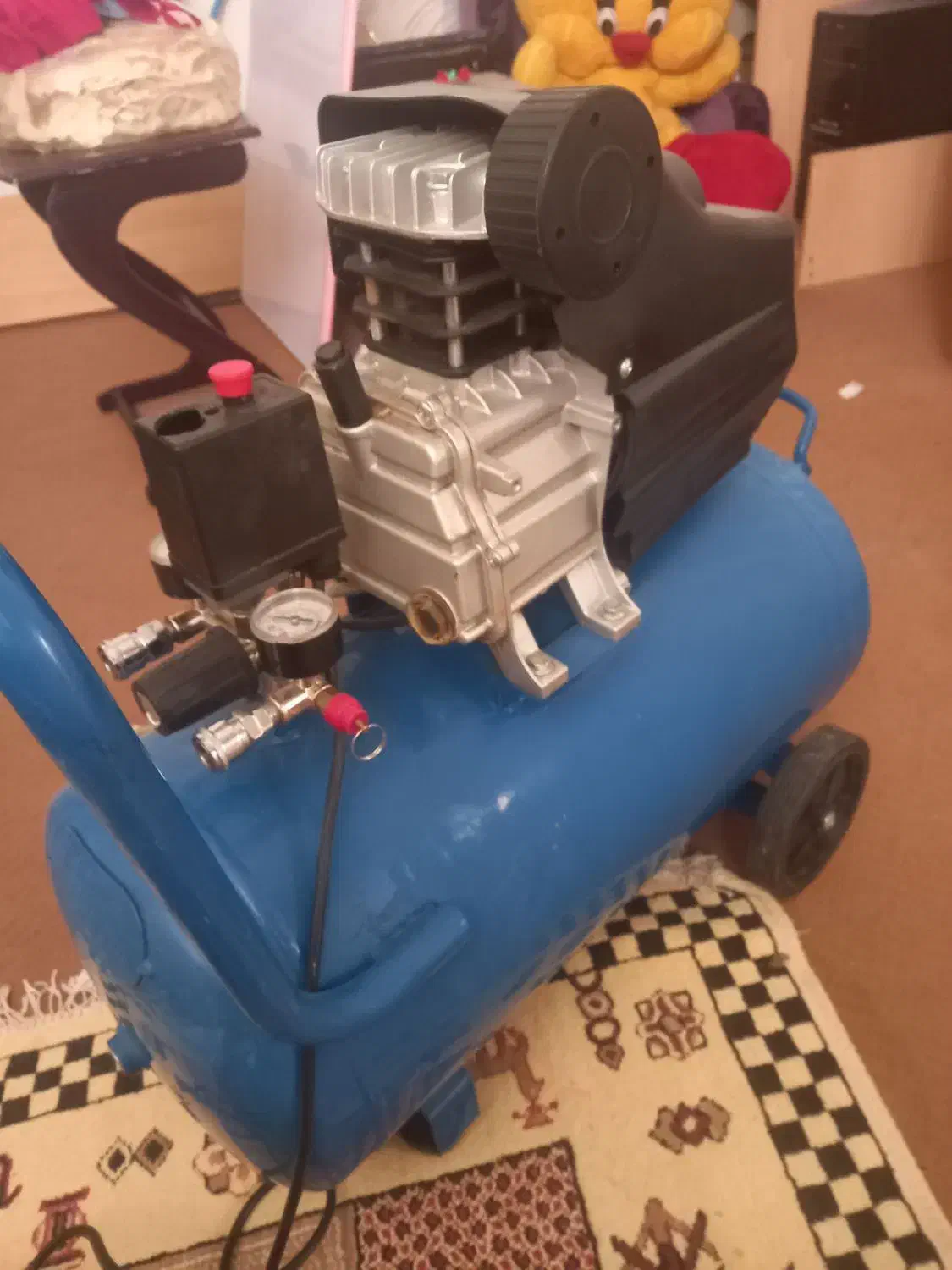 کمپرسور باد ۵۰ لیتری|ابزارآلات|شیراز, شهرک مهدیه|دیوار