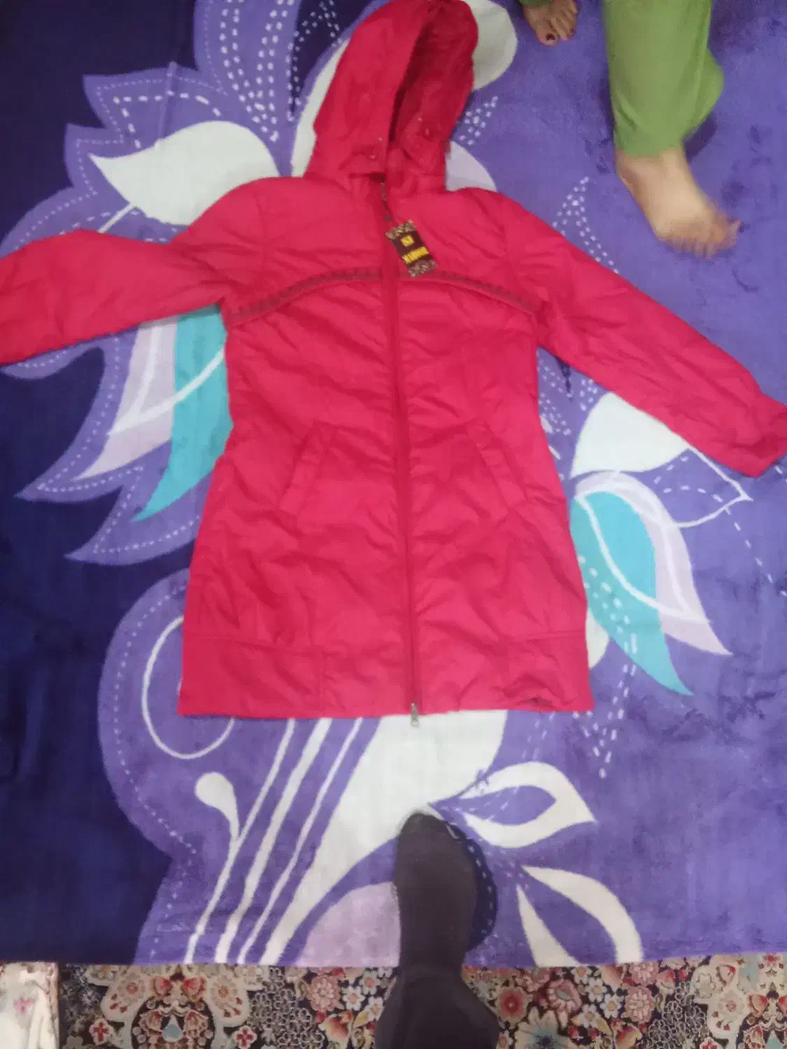 کاپشن شمی ضد باران دخترانه خوش رنگ و زیبا|لباس|رباط‌کریم, رباط‌کریم|دیوار