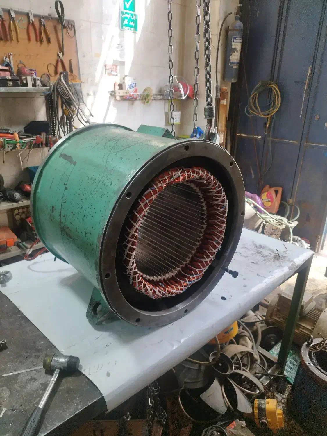 سیم پیچی انواع الکترو موتور و ژنراتور|خدمات پیشه و مهارت|بندرعباس, |دیوار