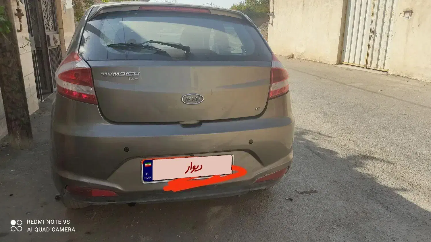 ام‌وی‌ام 315 هاچبک ساده، مدل ۱۳۹۵|خودرو سواری و وانت|مشهد, احمدآباد|دیوار