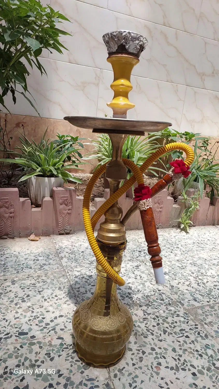 قلیان برنجی|زیورآلات و اکسسوری|اسلامشهر, زرافشان|دیوار