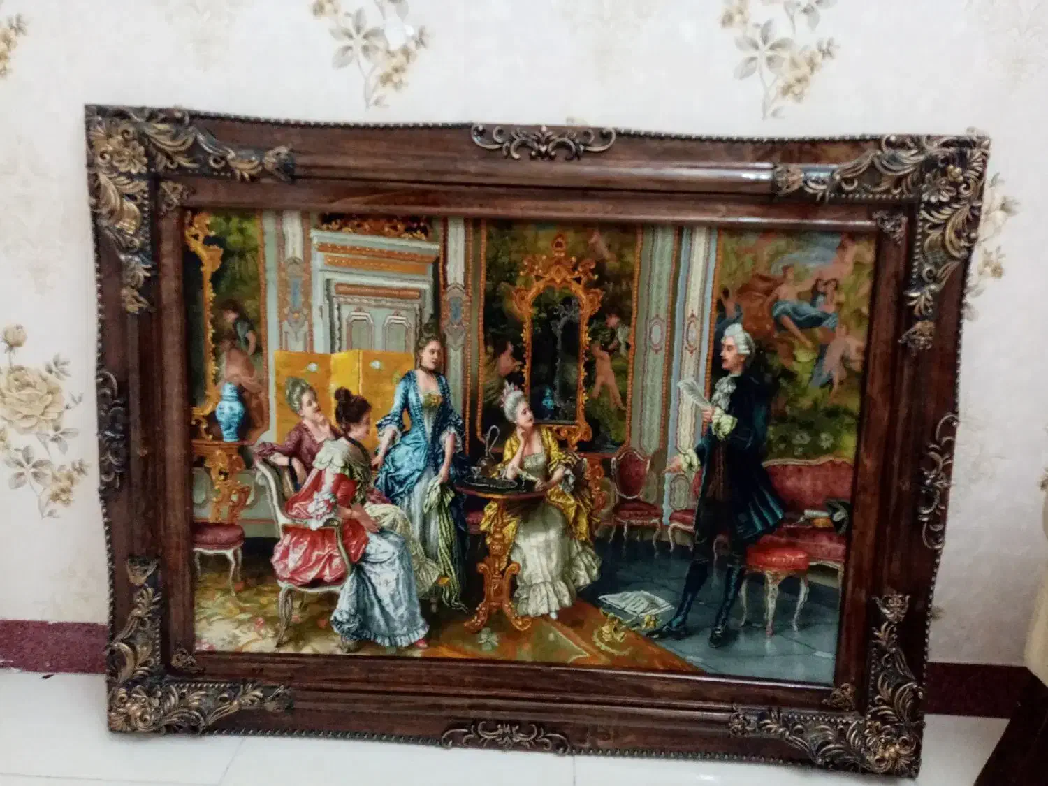 تابلو فرش|تابلو، نقاشی، عکس|بهارستان, |دیوار