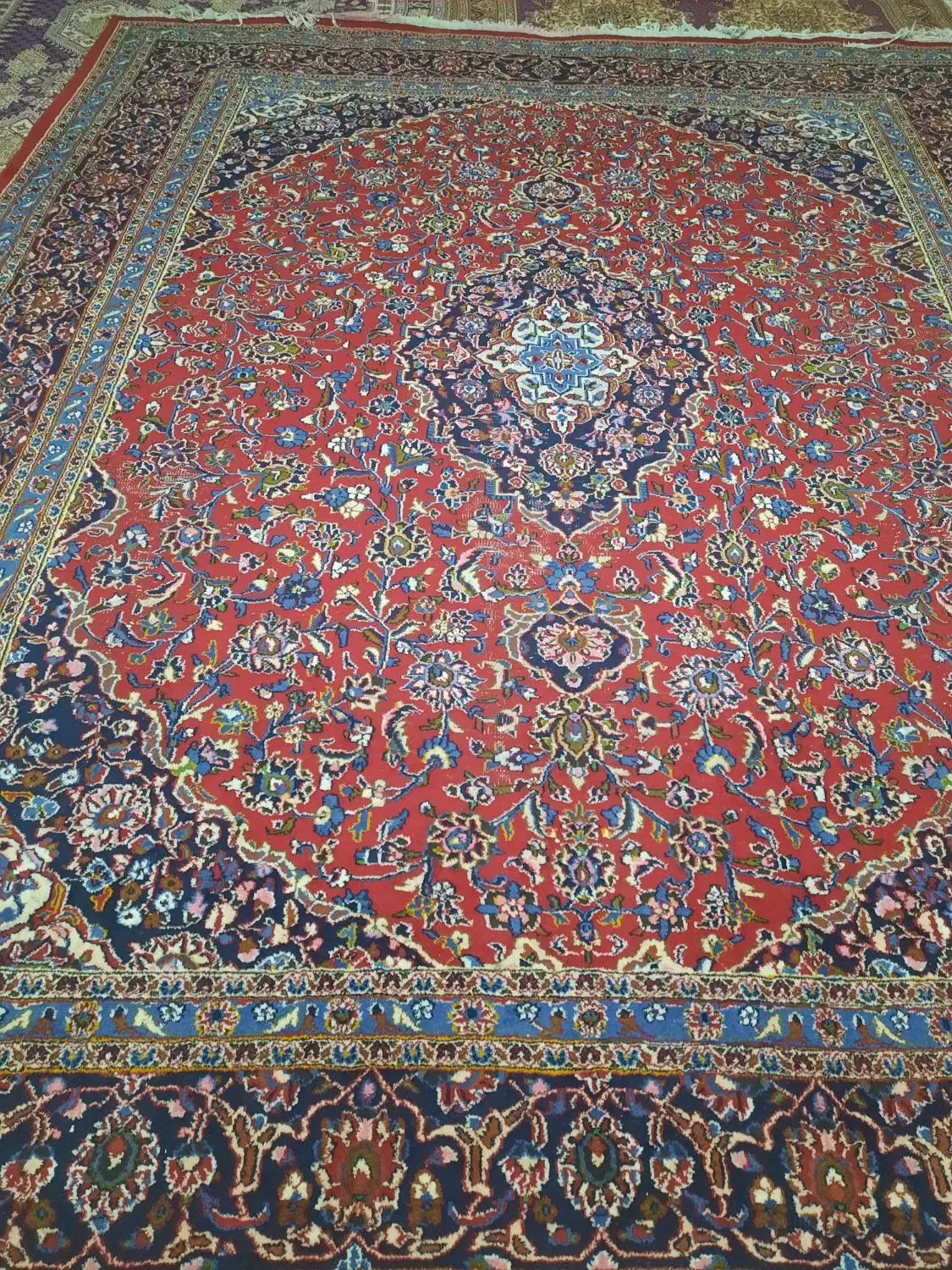 فرش دستباف ۱۲متری|فرش|کرمانشاه, |دیوار