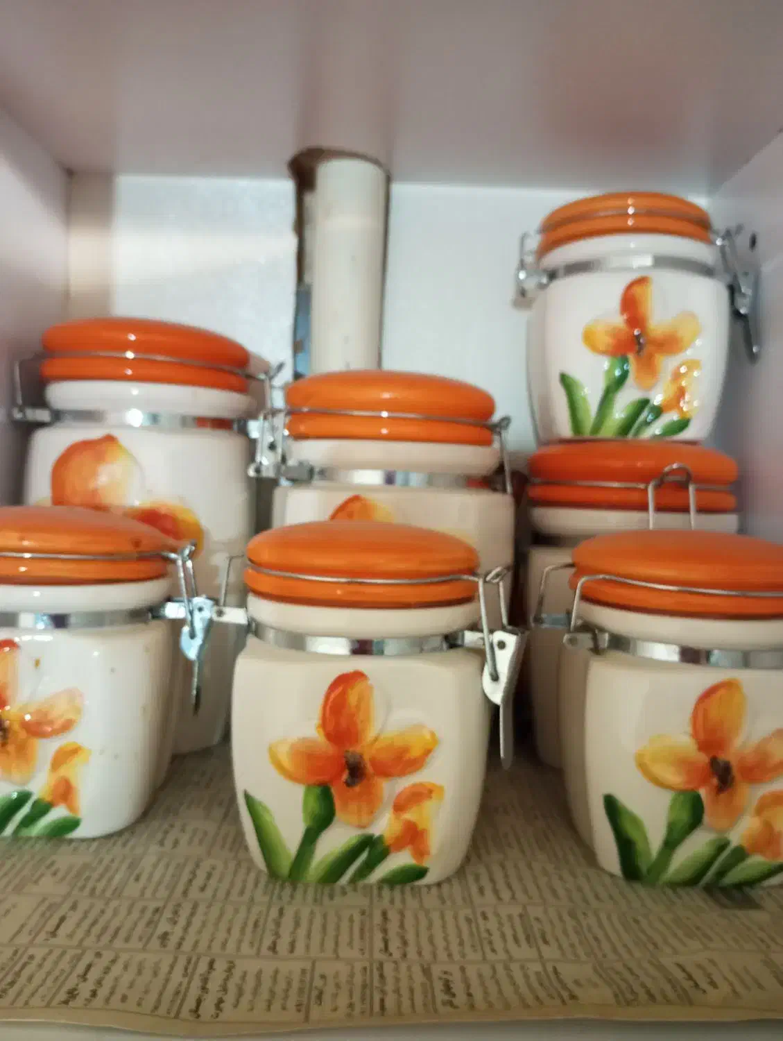 سرویس پاسماوری۷پارچه چینی|ظروف سرو و پذیرایی|کوهدشت, |دیوار