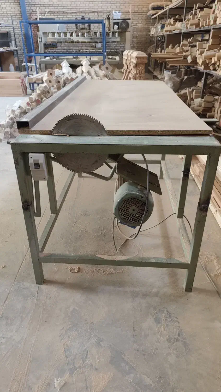 دور کن نجاری با دینام آلمانی|ماشینآلات صنعتی|قنوات, |دیوار