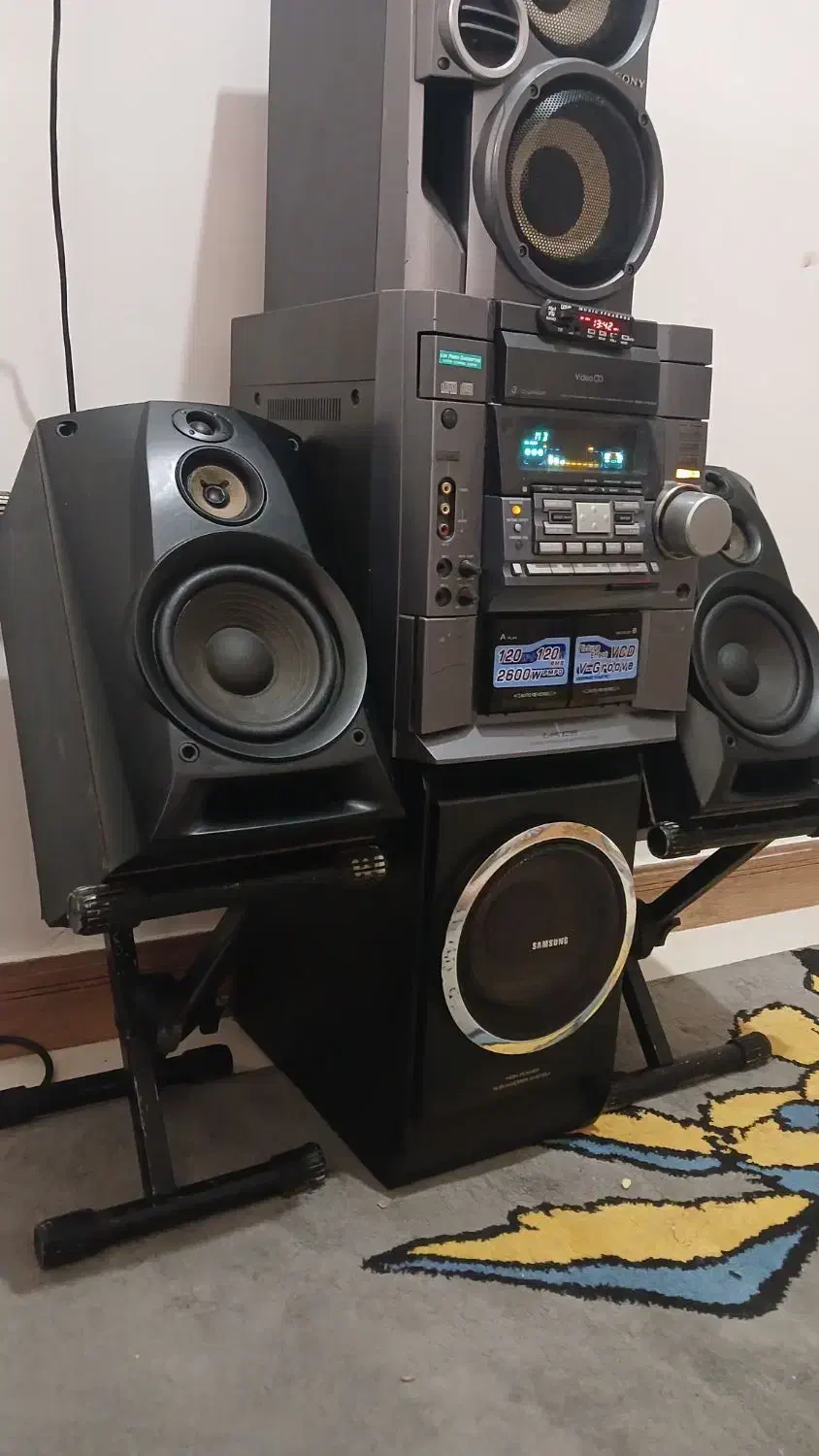 ضبط سونی|سیستم صوتی خانگی|ساری, |دیوار