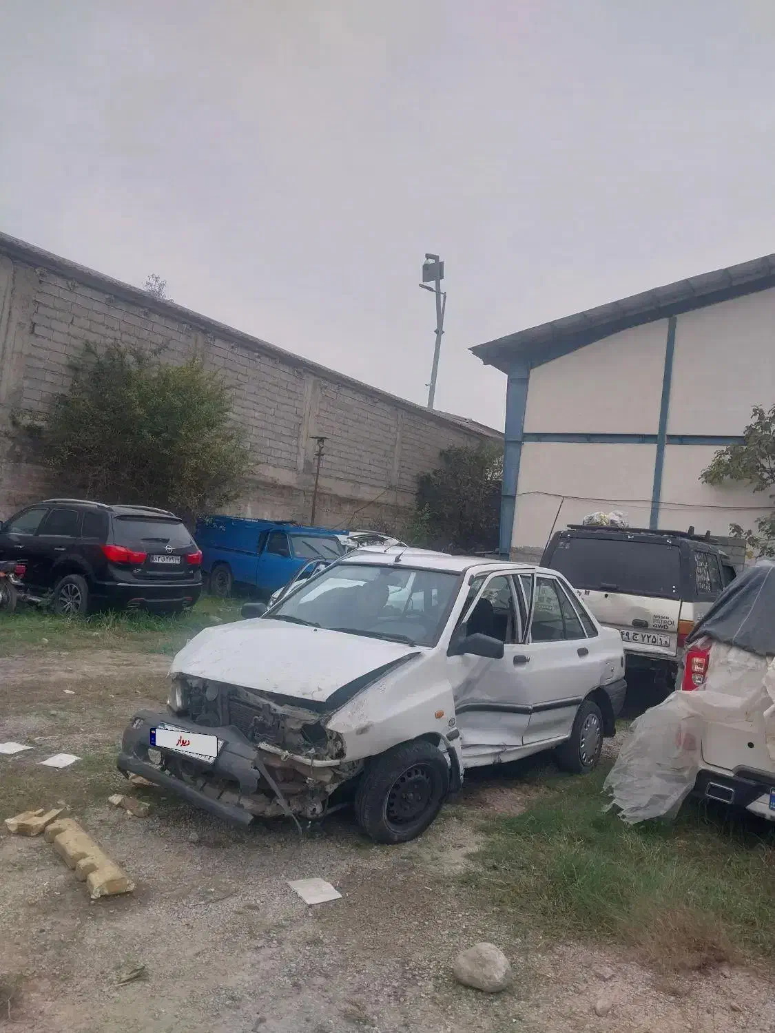 فروش پراید تصادفی|خودرو سواری و وانت|پل سفید, |دیوار