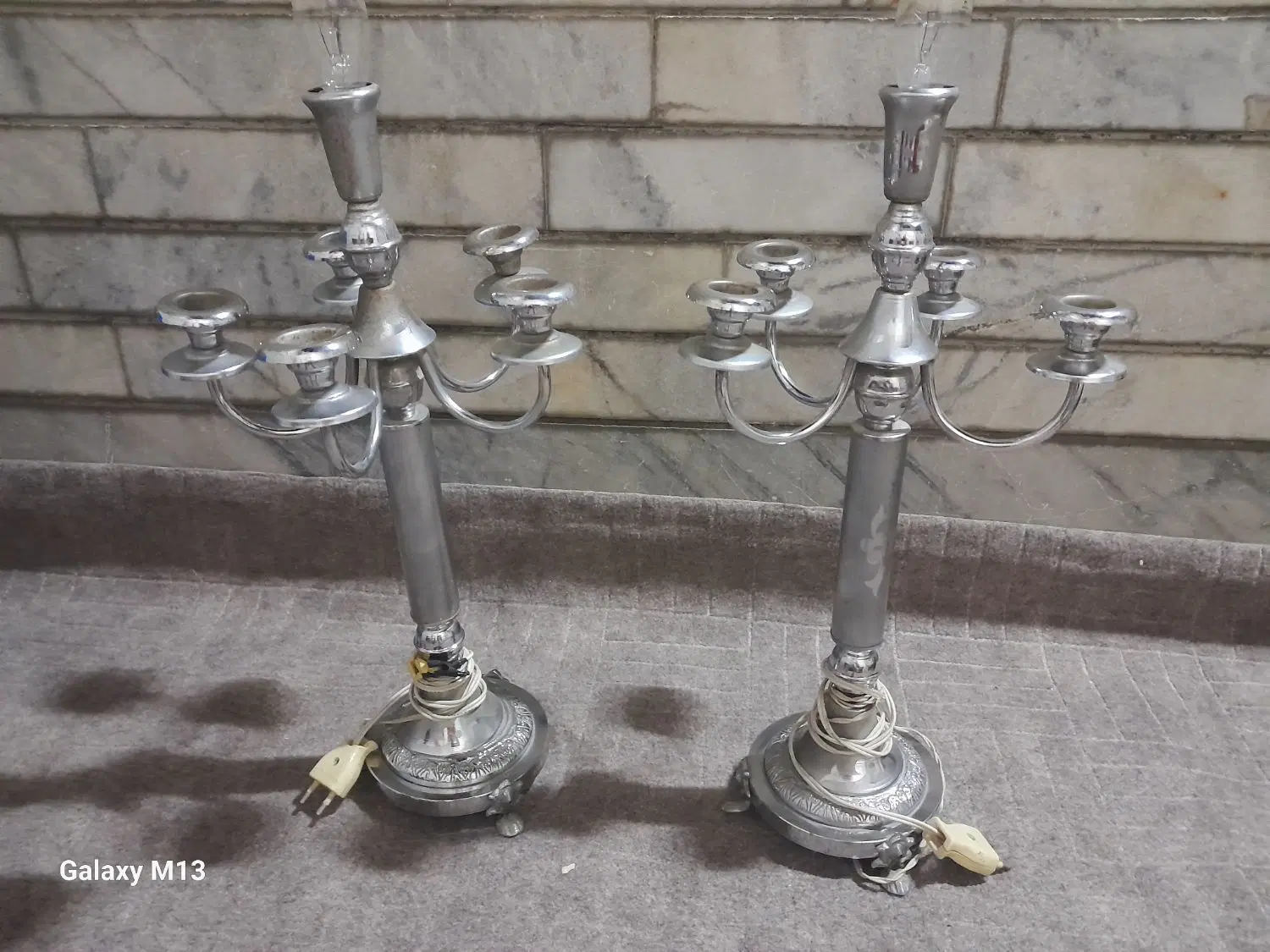شمعدان|چراغ خواب و آباژور|بروجرد, |دیوار