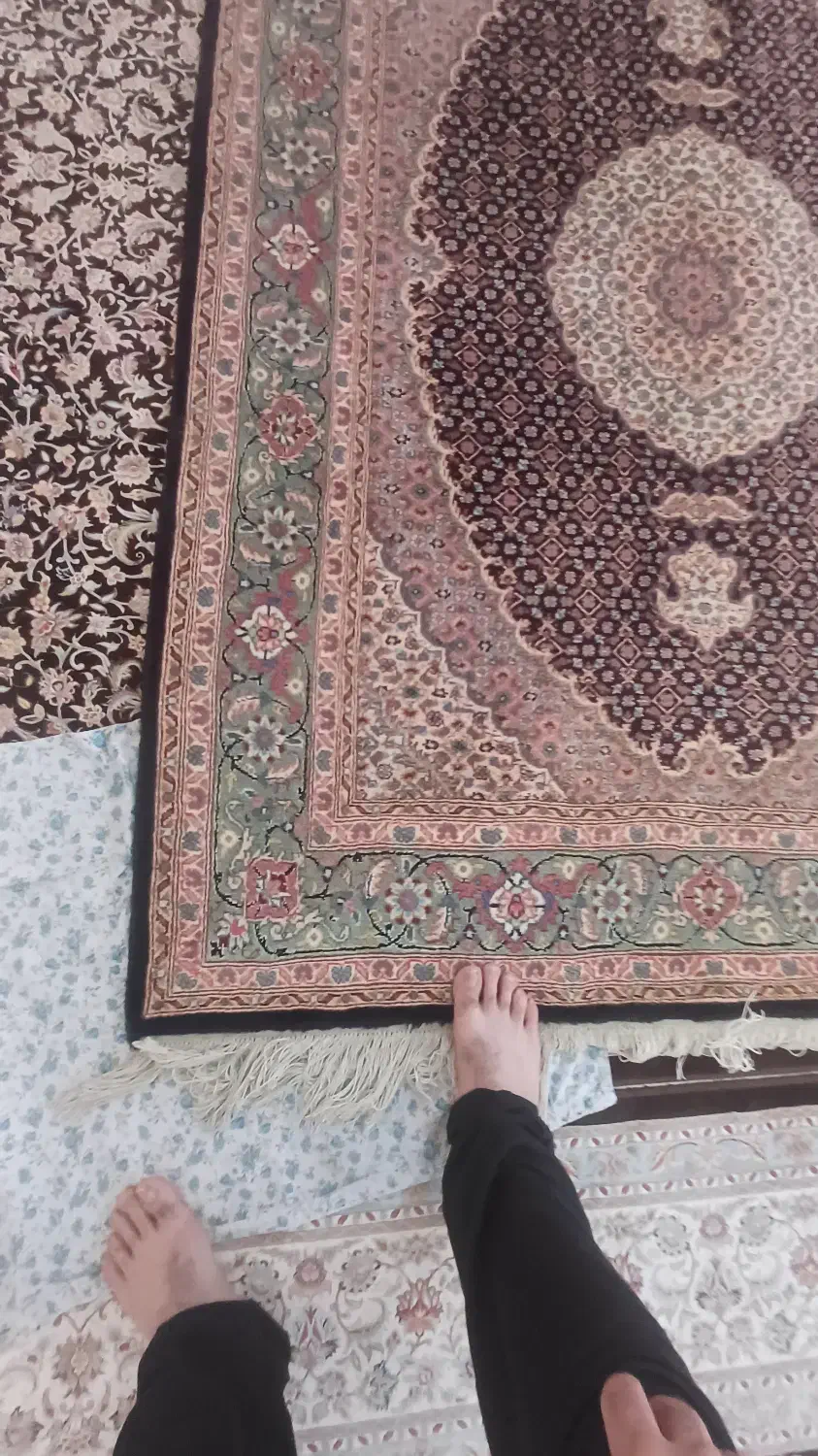 فروش فرش طبیعی ۲.۱۰در ۱.۵۰|فرش|اردبیل, |دیوار