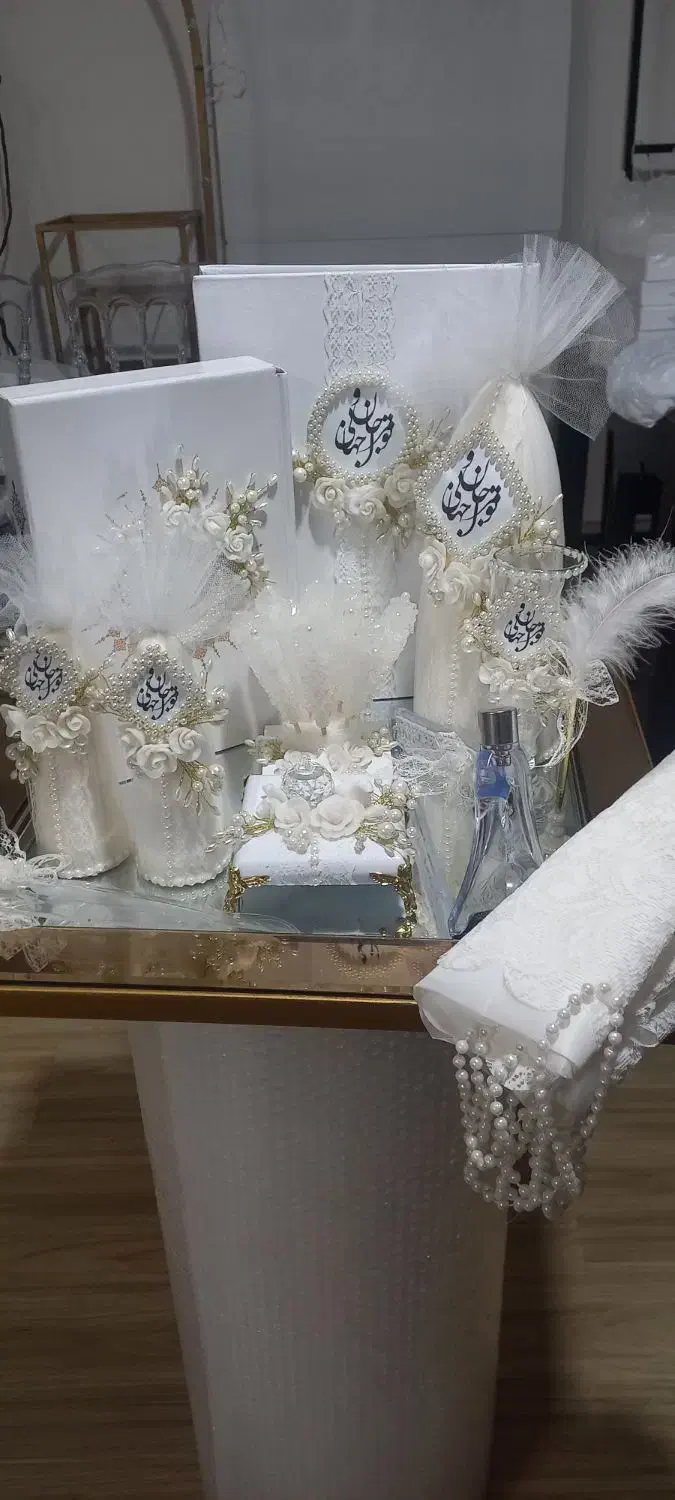 ست ۱۴ تکه بله برون|صنایع دستی و سایر لوازم تزئینی|تهران, چوب تراش|دیوار