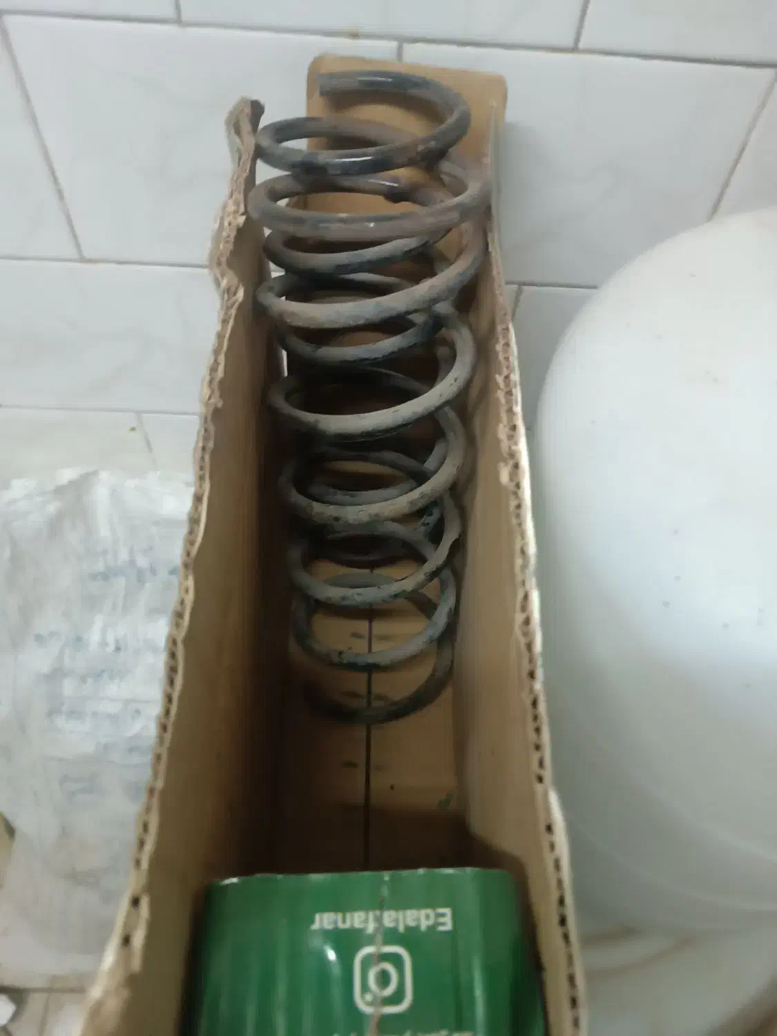 فنرلول پراید پژو لاستیک موتورکراس منبع اگزوز پراید|قطعات یدکی و لوازم جانبی|محمدیه-قزوین, |دیوار