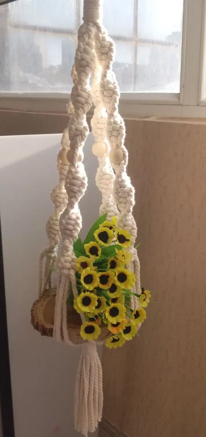 تزئینات مکرومه|صنایع دستی و سایر لوازم تزئینی|بندر ماهشهر, |دیوار