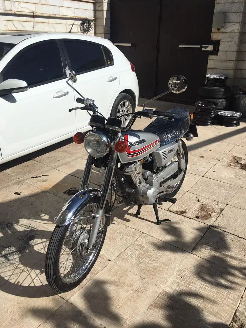 موتور سیکلت ۱۲۵ مدل ۷۸ استارتی|موتورسیکلت|خلخال, |دیوار