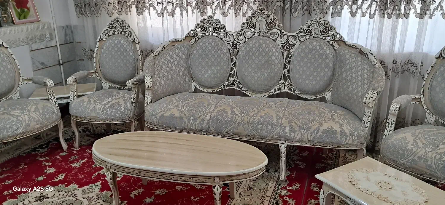 مبل سلطنتی|مبلمان خانگی و میز عسلی|گلپایگان, |دیوار