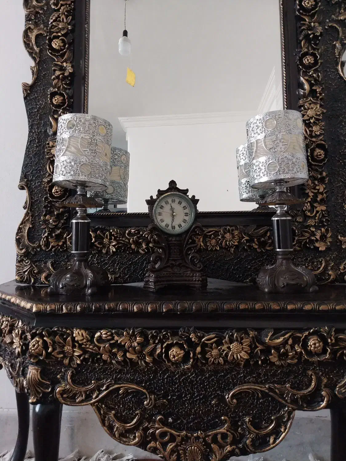 آیینه کنسول|بوفه، ویترین، کنسول|زاهدان, |دیوار