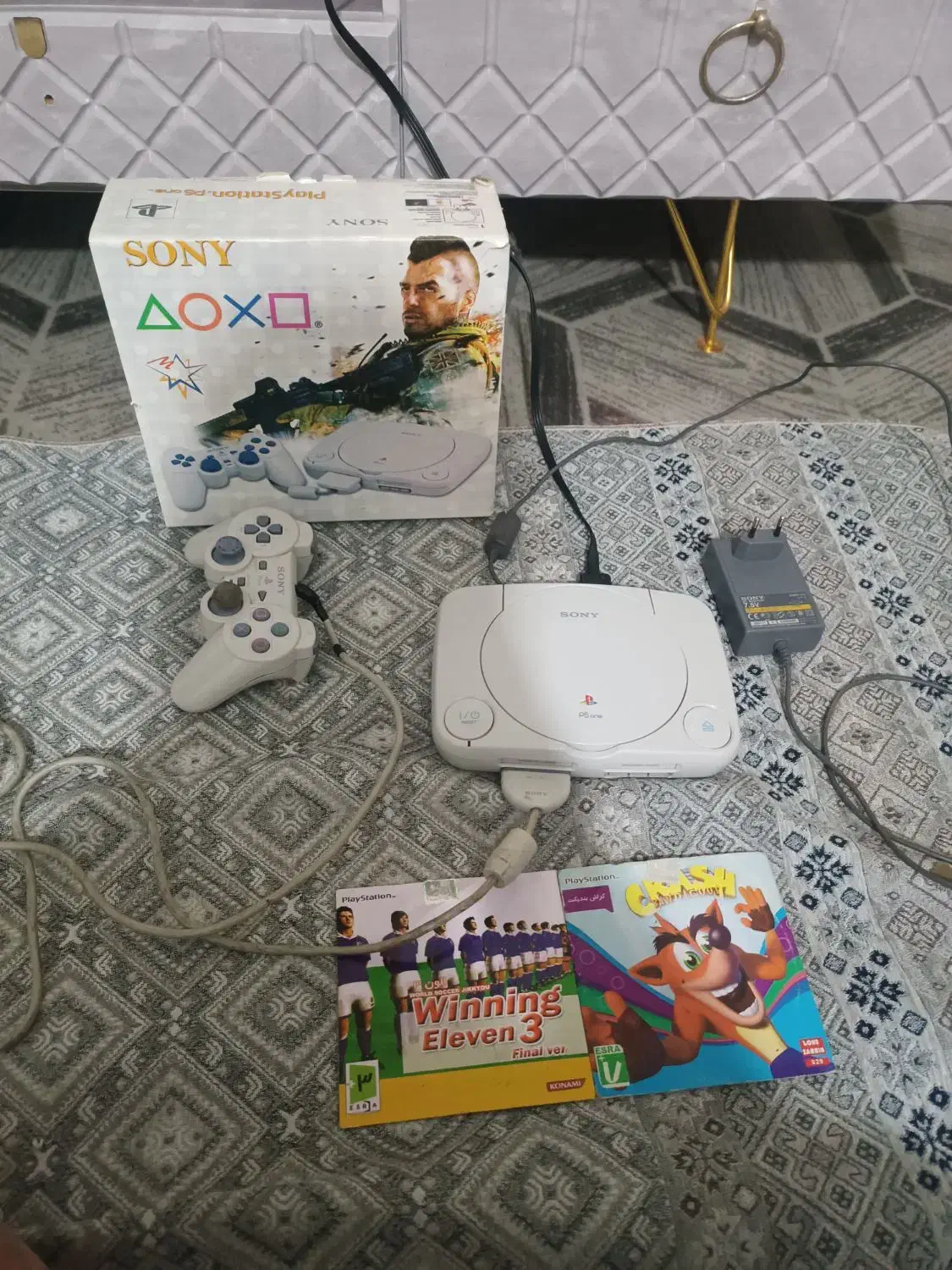 پلی استیشن1باکارتون لوازم اصلی کلکسیونی درحدنو|کنسول، بازی ویدئویی و آنلاین|ورامین, ورامین|دیوار