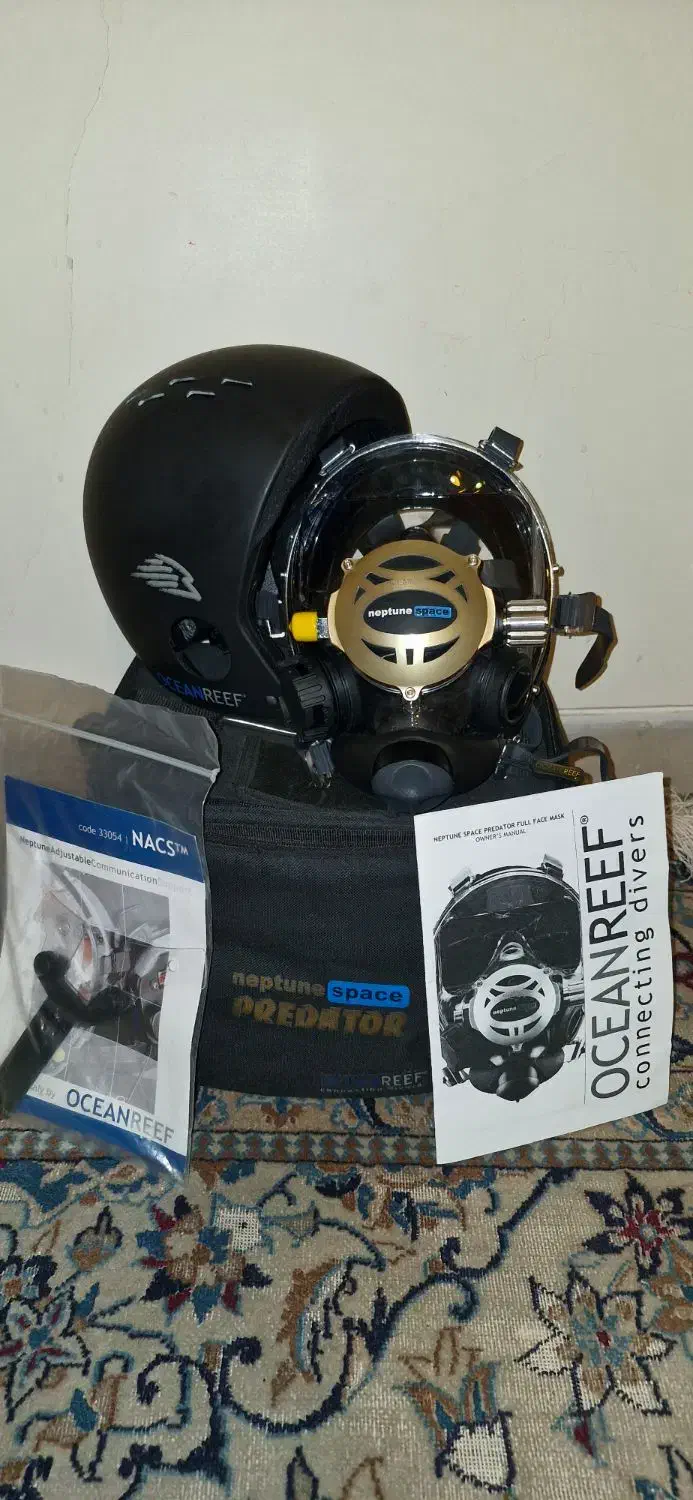 فولفیس ، هلمت غواصی ، ماسک غواصی|غواصی و ورزش‌های آبی|تهران, پاسداران|دیوار