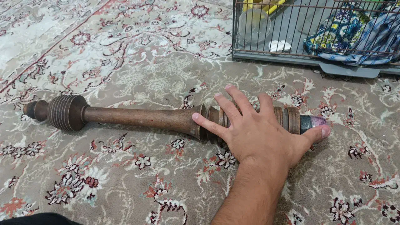 تنه چوبی قلیان|کلکسیون و سرگرمی|پاکدشت, پاکدشت (مامازند)|دیوار