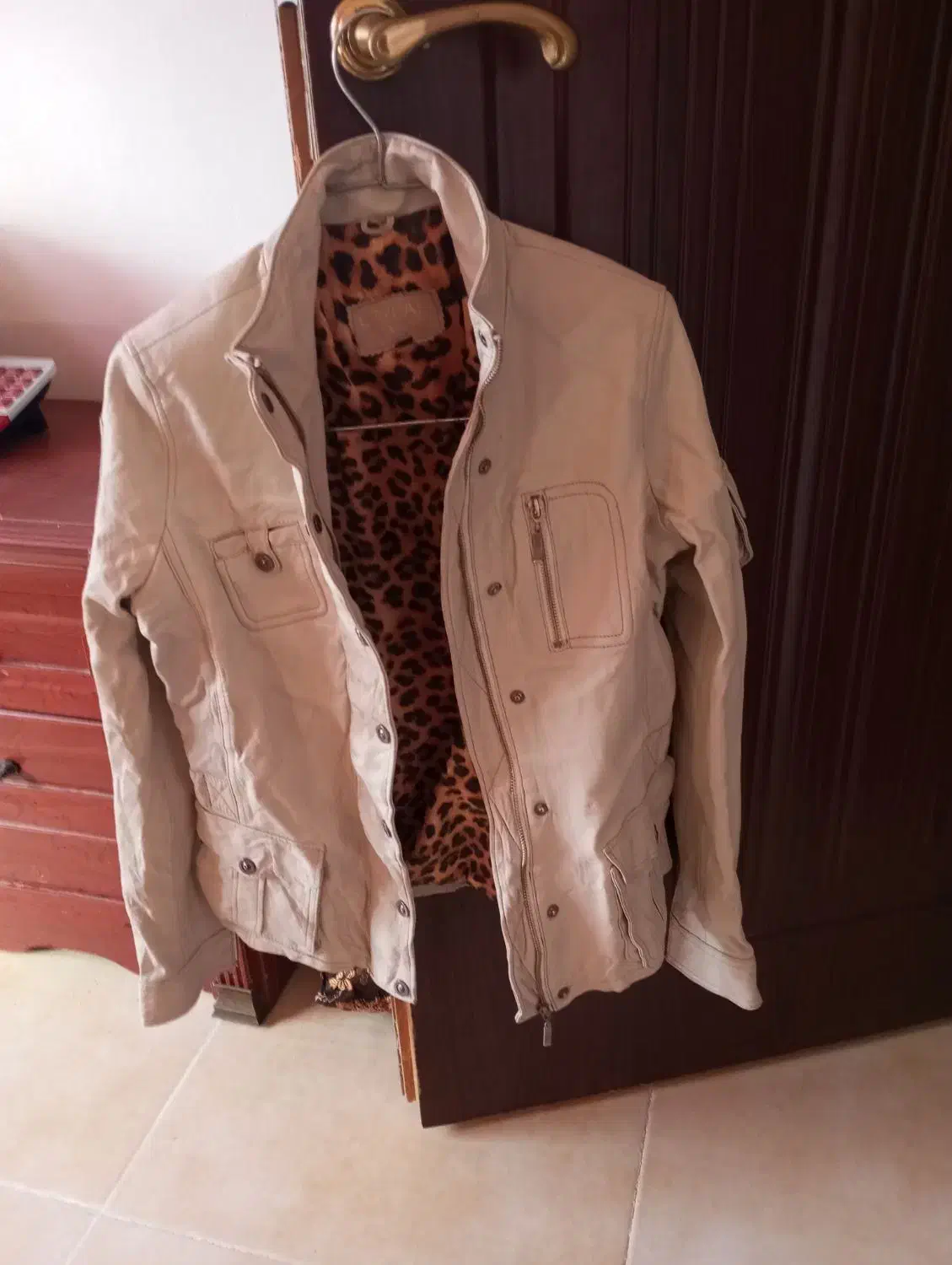 کاپشن چرمی نو و بارونی|لباس|کلارآباد, |دیوار