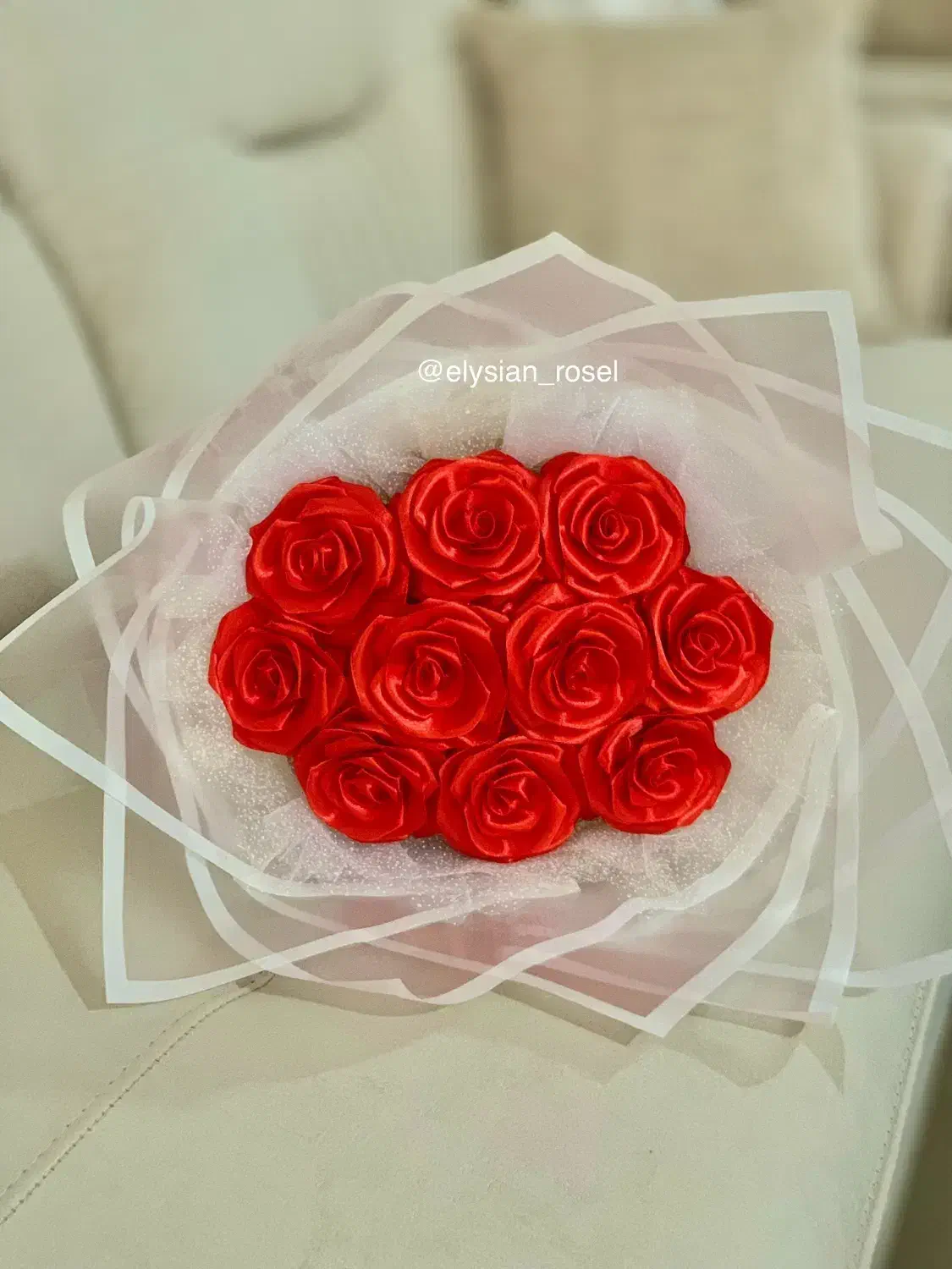 رز قرمز|گل مصنوعی|ارومیه, |دیوار