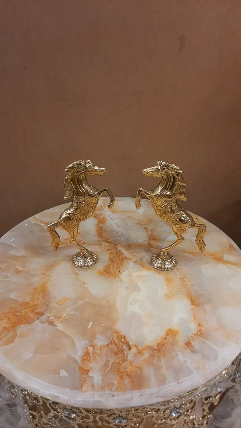 اسب رومیزی زورو جفتی برنز سوگلی|مجسمه، تندیس، ماکت|زنجان, |دیوار