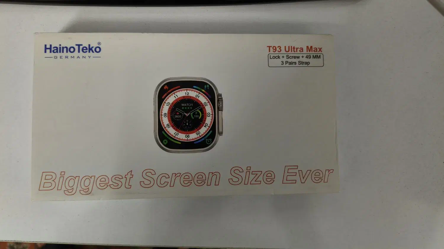 ساعت هوشمند هاینو تکو مدل T93 ultra max|ساعت|تربتحیدریه, آغوی|دیوار