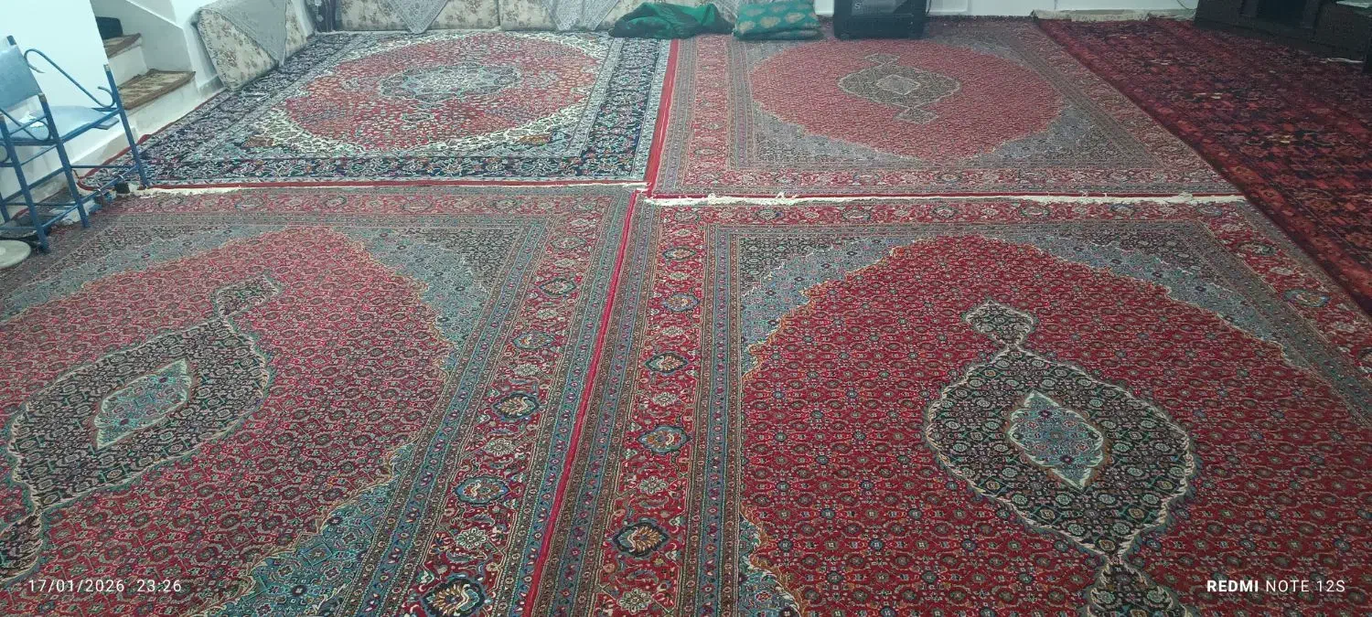 چارتا فرش ۱۲متریی|فرش|بروجرد, |دیوار