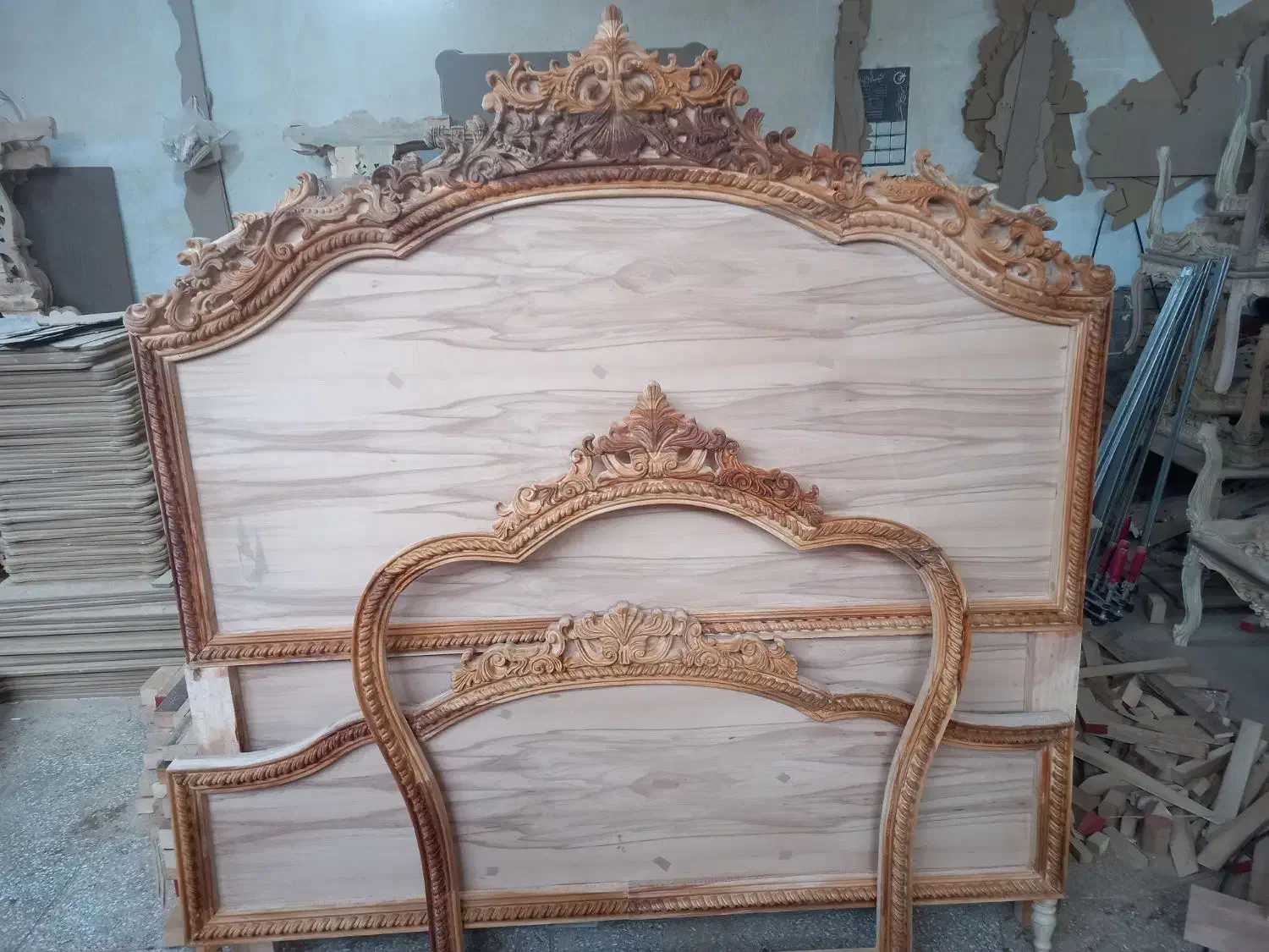 تختخواب تمام راش|تخت و سرویس خواب|تهران, منیریه|دیوار