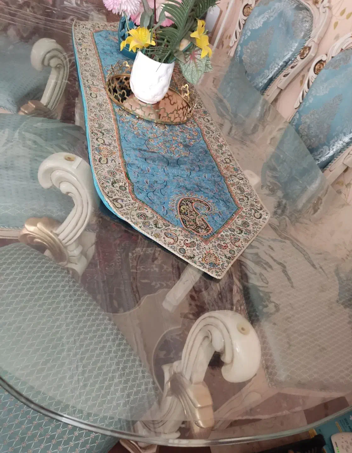 میز غذاخوری 6نفره|میز و صندلی غذاخوری|تبریز, |دیوار