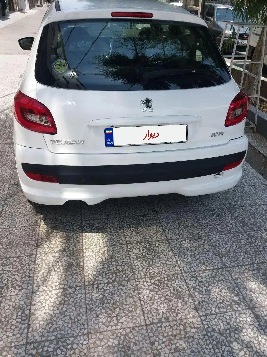 207 سقف فلز مدل 1403|خودرو سواری و وانت|قم, باجک سه|دیوار