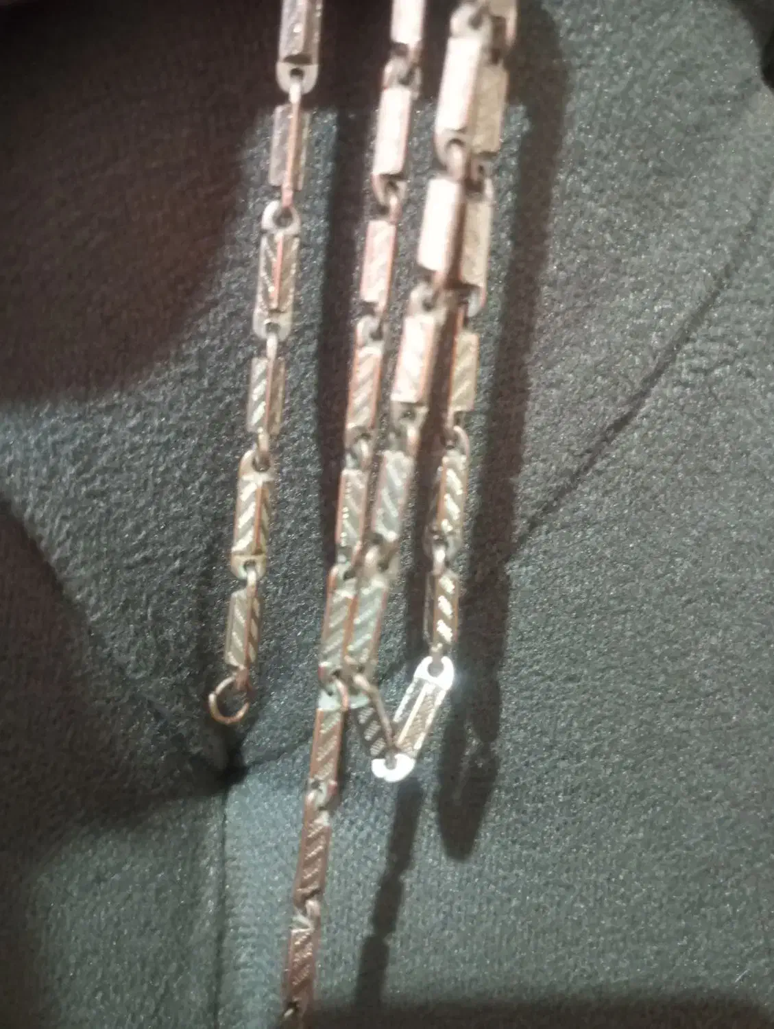 زنجیر .گردنبند.نقره|بدلیجات|چهاردانگه (تهران), |دیوار