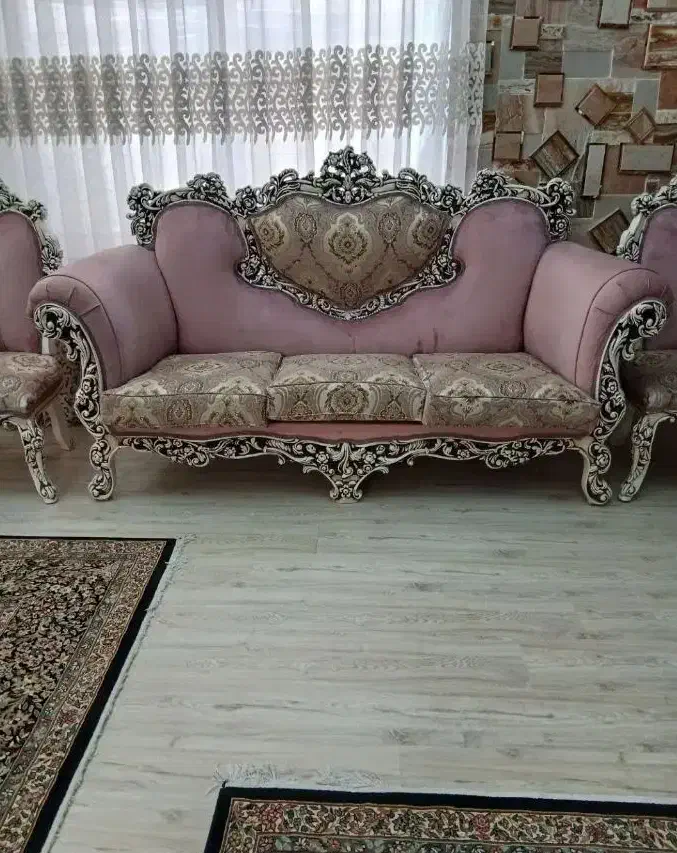 مبل سلطنتی|مبلمان خانگی و میز عسلی|ایلام, |دیوار