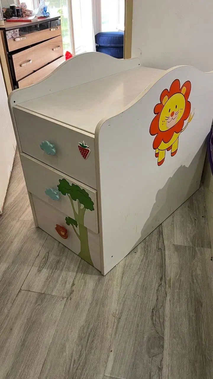 ست سرویس خواب چیلک تخت کودک نوجوان|تخت و سرویس خواب|رشت, گلسار|دیوار