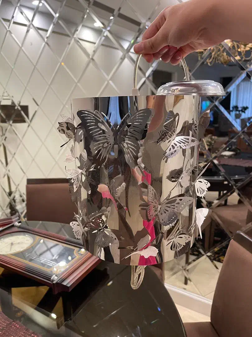 لوستر پروانه ای سه بعدی کاملا نو-ساعت دیواری بیصدا|لوستر و چراغ آویز|تهران, جردن|دیوار