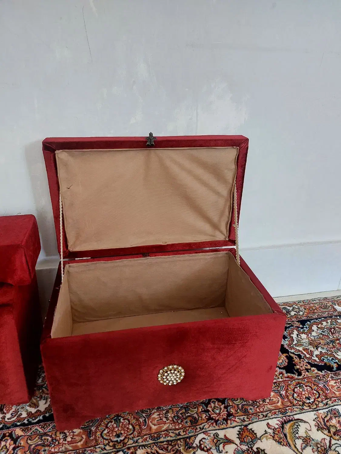 صندوقچه سطل زباله باکس مخمل نو|صنایع دستی و سایر لوازم تزئینی|چناران, |دیوار