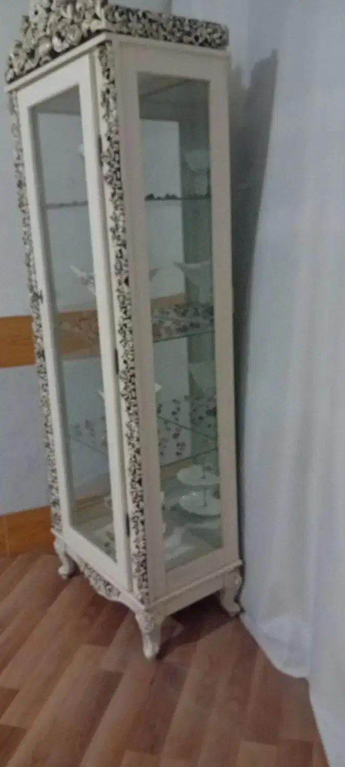 گنجه با دکوری داخلش|بوفه، ویترین، کنسول|مشهد, پورسینا|دیوار