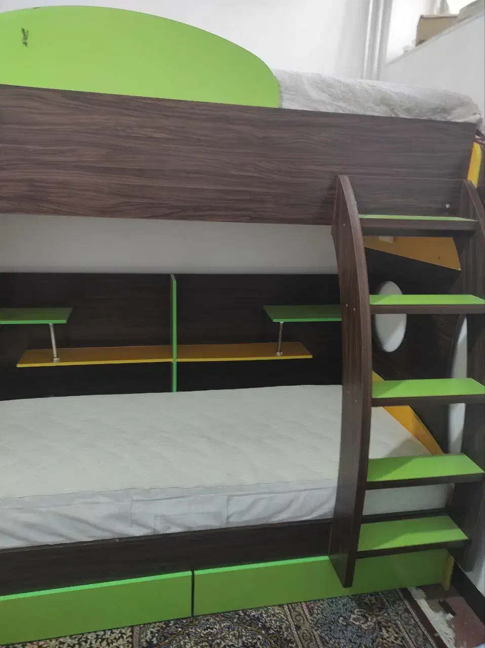 تخت خواب دوطبقه مدل کاپا ، شیک، مقاوم و بدون صدا|تخت و سرویس خواب|قم, زنبیل آباد|دیوار