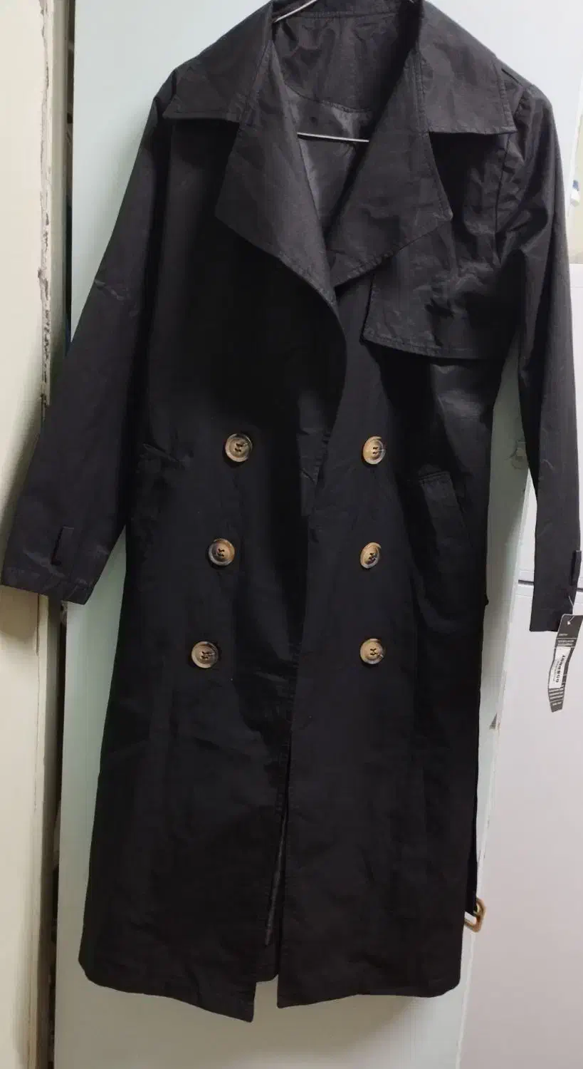 بارانی مشکی فری سایز 36تا 44|لباس|ارومیه, |دیوار